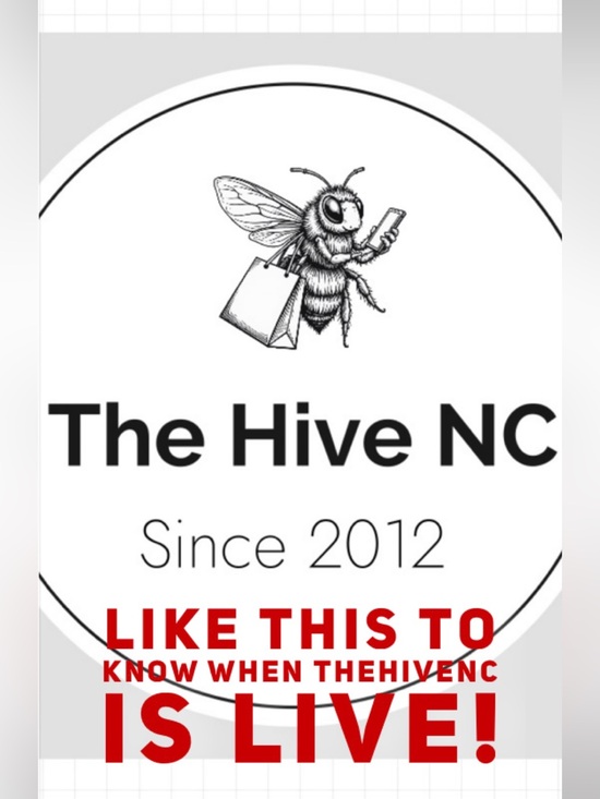 TheHiveNC Accessories - Like this to know when I’m LIVE!🐝🐝